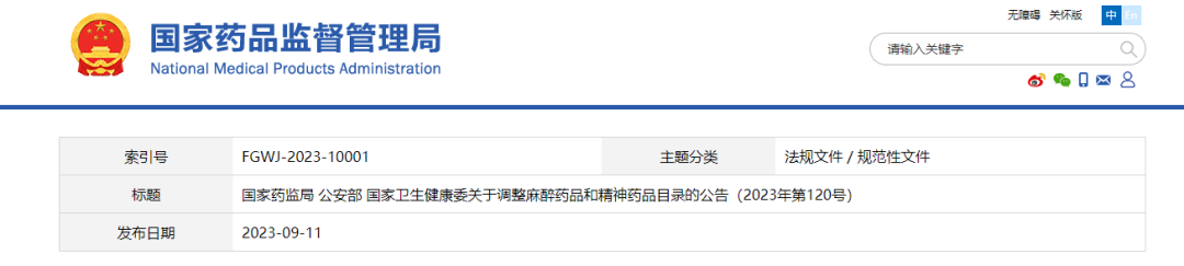 依托咪酯列入第二类精神药品目录！依托咪酯检测，势在必行